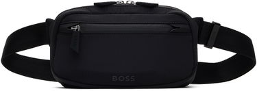 Ľadvinka BOSS Logo Nylon Belt Bag Čierna | 50536280, 0