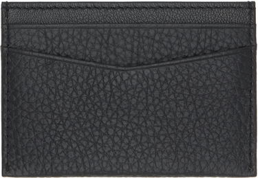 Peňaženka BOSS Leather Cardholder Čierna | 50529515, 2