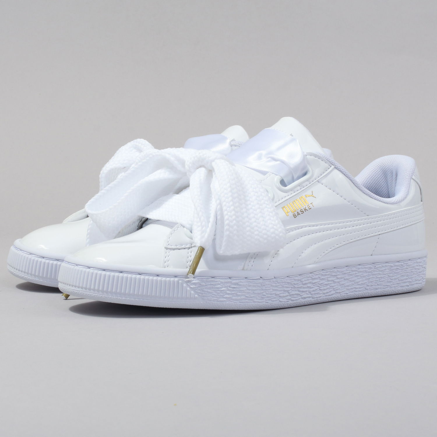 Tenisky a topánky Puma Basket Heart Patent W Biela | 363073 02, 1