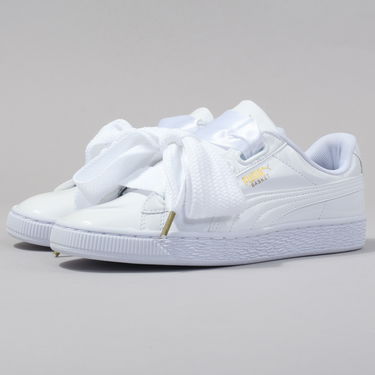 Tenisky a topánky Puma Basket Heart Patent W Biela | 363073 02, 1