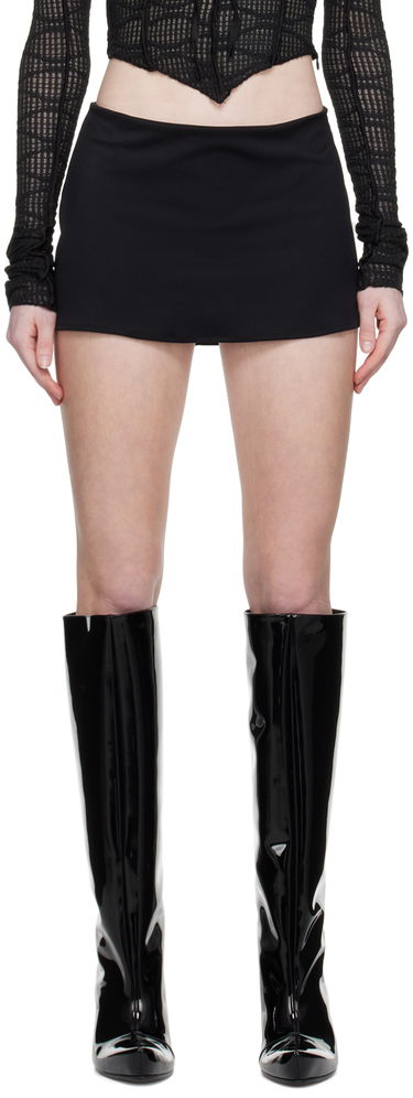 Sukňa GUIZIO Guizio Micro Miniskirt Čierna | DGF22S203, 0