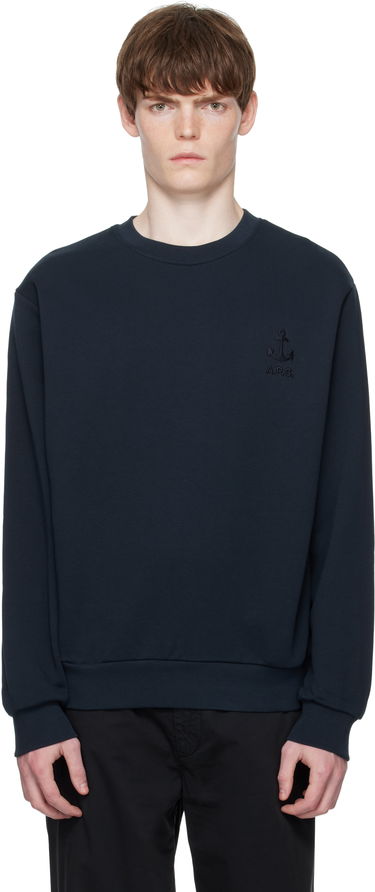 Mikina A.P.C. A.P.C. James Sweatshirt Navy | COHBY-H27983, 0