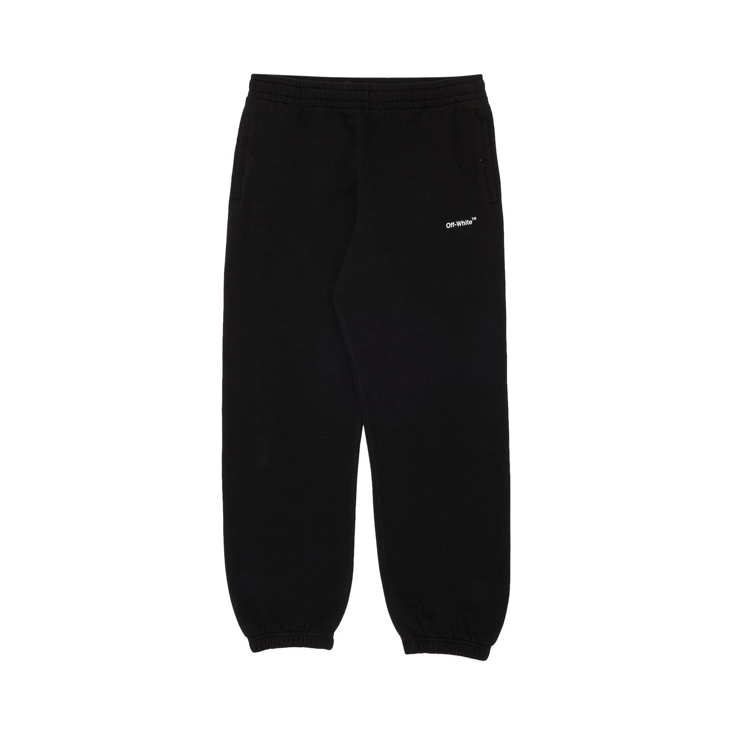 Tepláky Off-White Caravag Diag Slim Sweatpant Čierna | OMCH029C99FLE0041001, 1