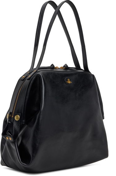 Taška cez rameno Vivienne Westwood Black Large Mara Holdall Duffle Bag Čierna | 47010004U-L0067-, 1