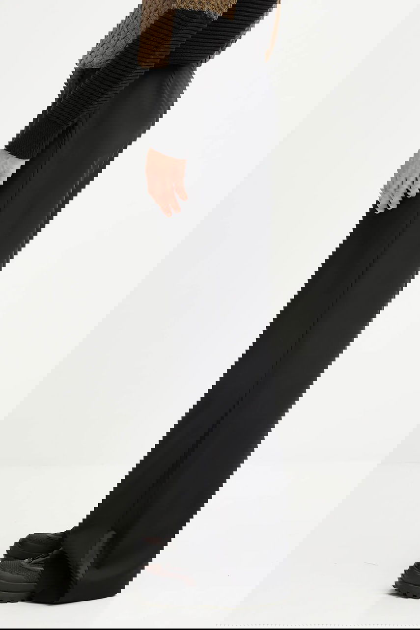 Nohavice Maison Margiela MM6 Maison Margiela Wide Leg Trousers Čierna | SH0KA0054.M35433.900, 1