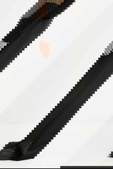 Nohavice Maison Margiela MM6 Maison Margiela Wide Leg Trousers Čierna | SH0KA0054.M35433.900, 1