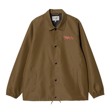 Bunda Carhartt WIP Rocky Coach Jacket Lumber / Samba / Black Hnedá | I032974_27U_XX, 0