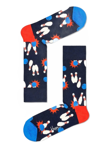 Ponožky Happy Socks Bowling Navy | BOL01.6500