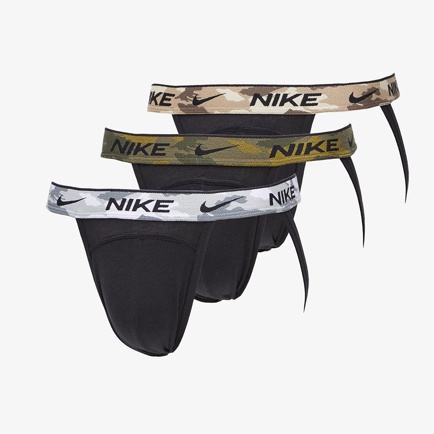 Spodná bielizeň a ponožky Nike Jock Strap 3 Čierna | KE1013 M1P, 0