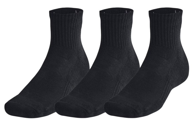 Ponožky Under Armour Quarter Socks, 3 Pairs Čierna | 1386372-001