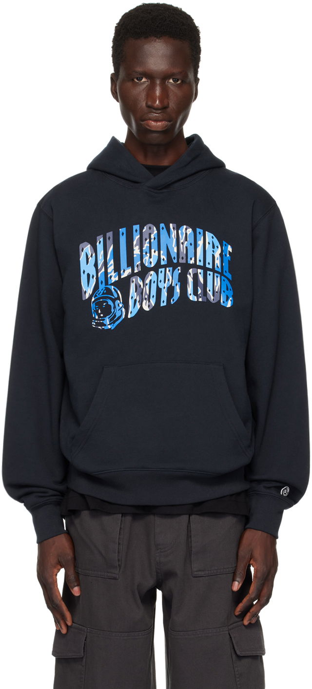 Mikina BILLIONAIRE BOYS CLUB Camo Arch Logo Hoodie Navy | B24231, 0
