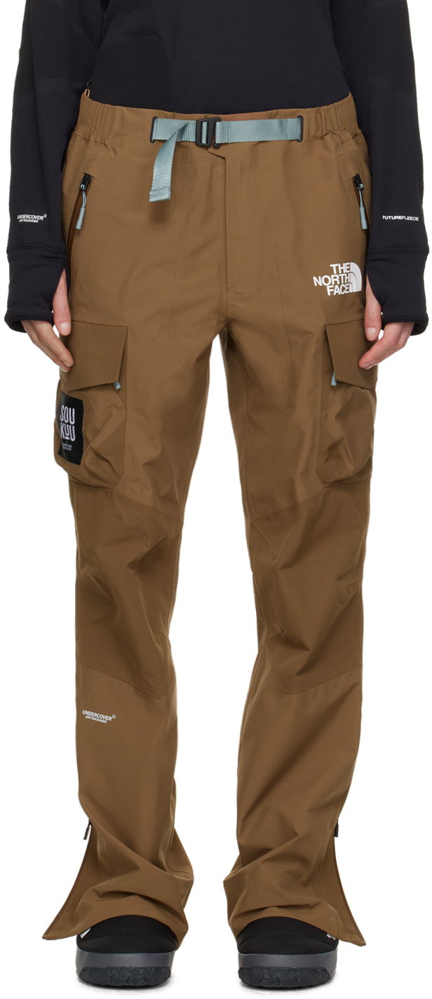 Cargo nohavice UNDERCOVER The North Face x Geodesic Shell Trousers Hnedá | NF0A84S6D0T1