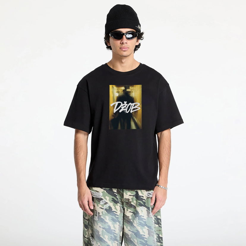 Tričko Footshop FTSHP x Džob T-Shirt Čierna | FTSHP_545
