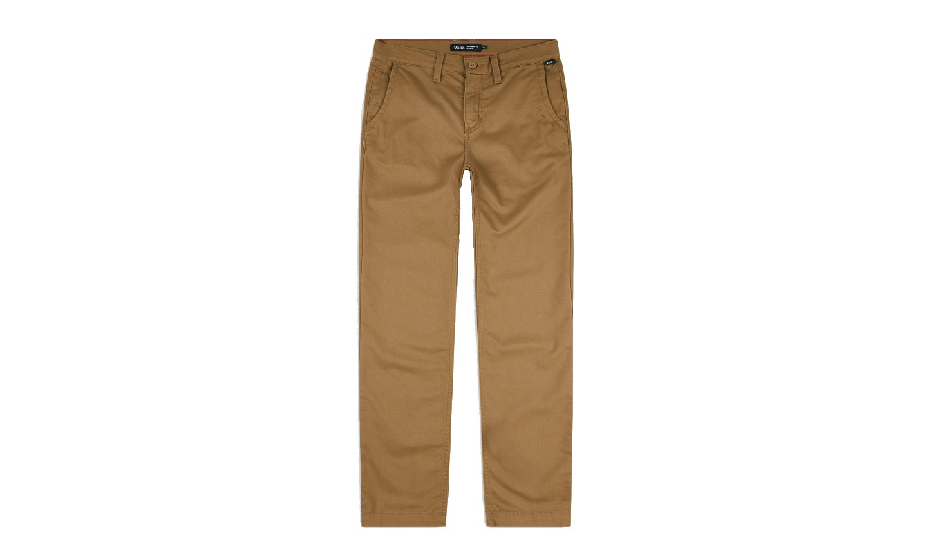 Nohavice Vans Authentic Chino Slim Pants Hnedá | VN0A5FJ7DZ91, 0