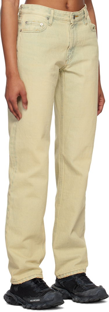 Džínsy We11done We11done Straight-Leg Jeans Žltá | WD-DP1-23-386-W-BG, 1