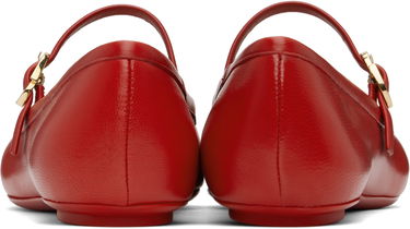 Tenisky a topánky Gianvito Rossi Gianvito Rossi Carla Ballerina Flats Červená | G22223-05GOM-NXF, 1