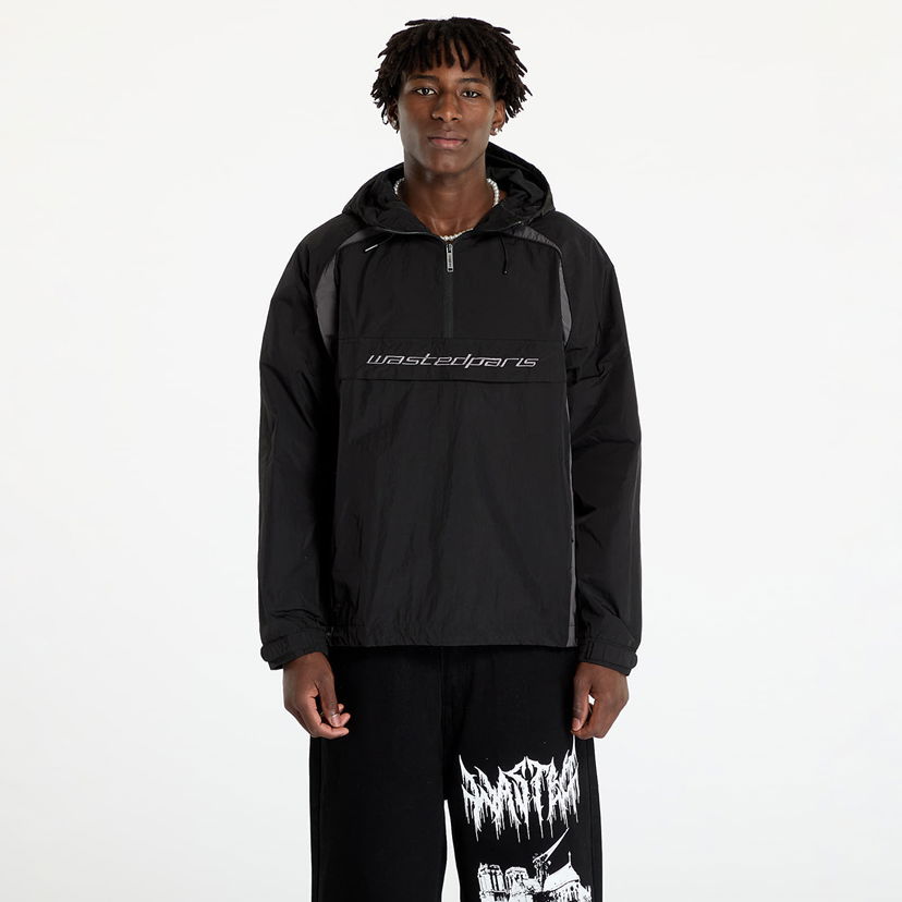 Vetrovka Wasted Paris Arena Windbreaker Black/ Charcoal Čierna | WP_000152