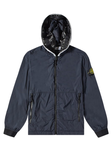 Bunda Stone Island Nylon-Tc Hooded Jacket Navy | 761541131-V0020