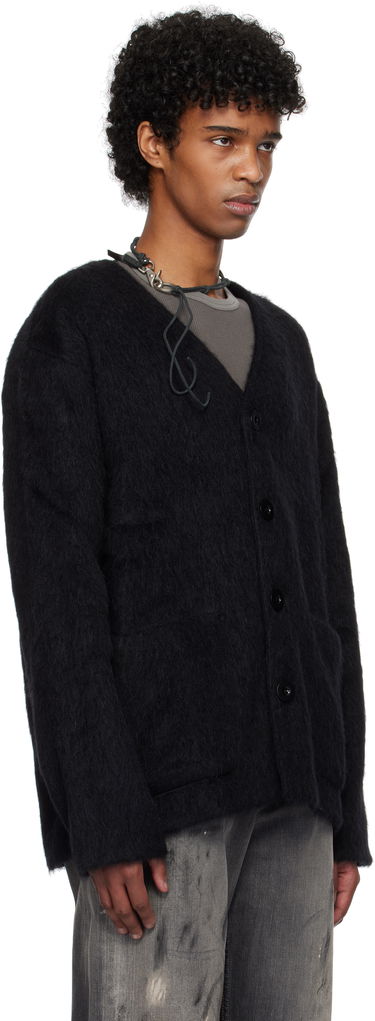 Sveter OUR LEGACY Mohair Cardigan Čierna | M4206CBM, 1