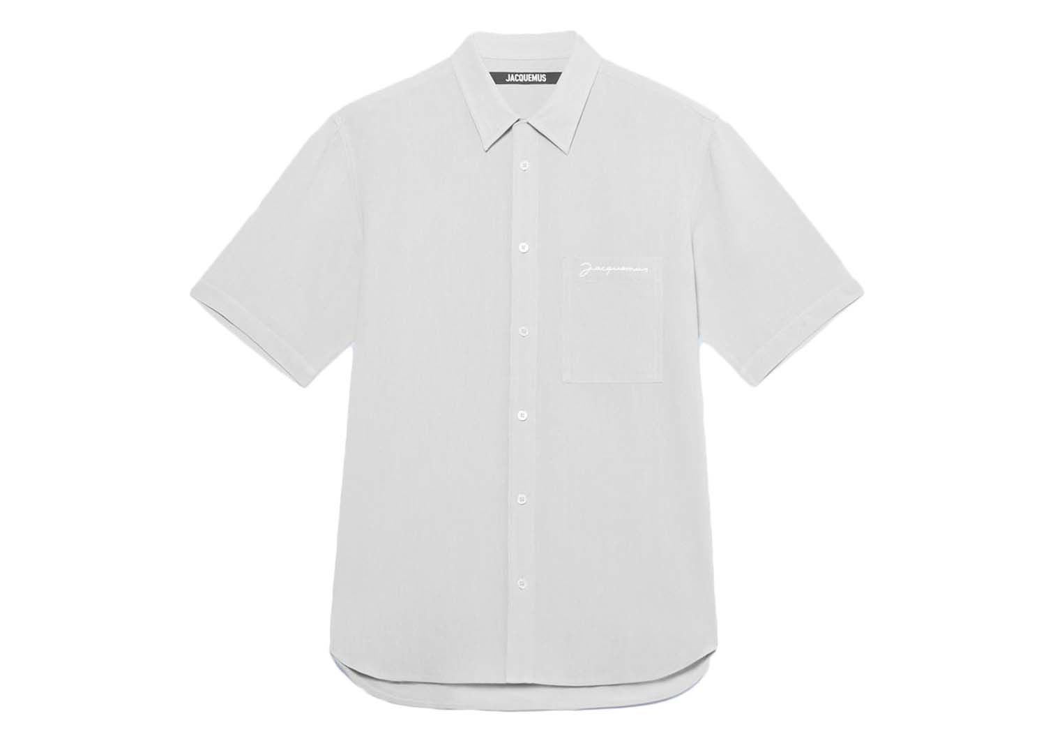 Košeľa Jacquemus La Chemise Melo Short Šedá | 225SH006-1004 910, 0