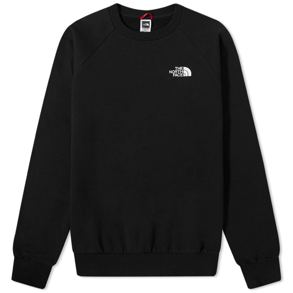Mikina The North Face Raglan Redbox Crew Sweat Čierna | NF0A4SZ9JK3, 0