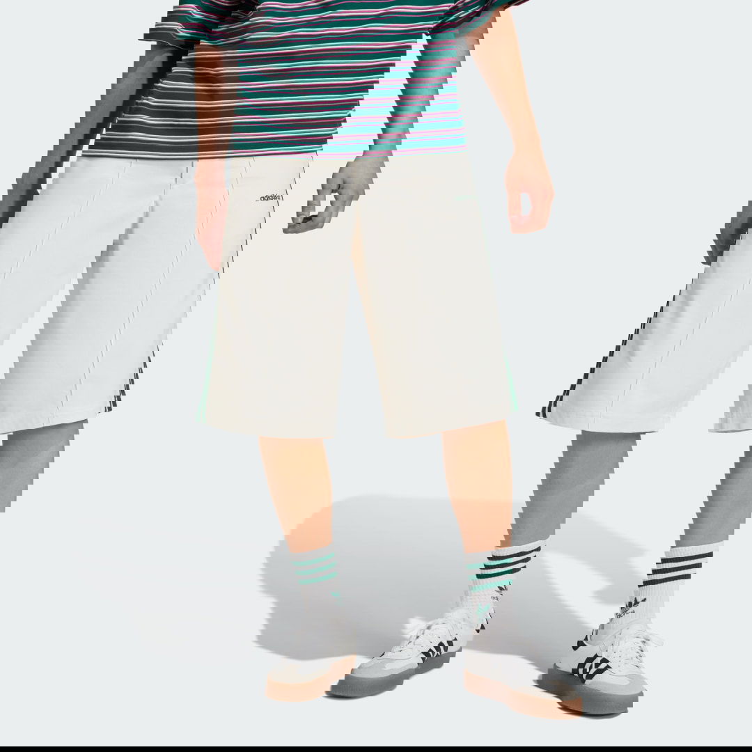 Šortky adidas Performance Loose Buttoned Bermuda Shorts Biela | JC6523, 0