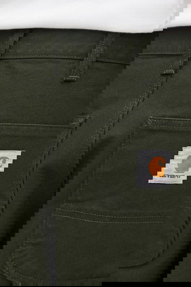 Nohavice Carhartt WIP Double Knee Pant Zelené | I031501.4902, 3