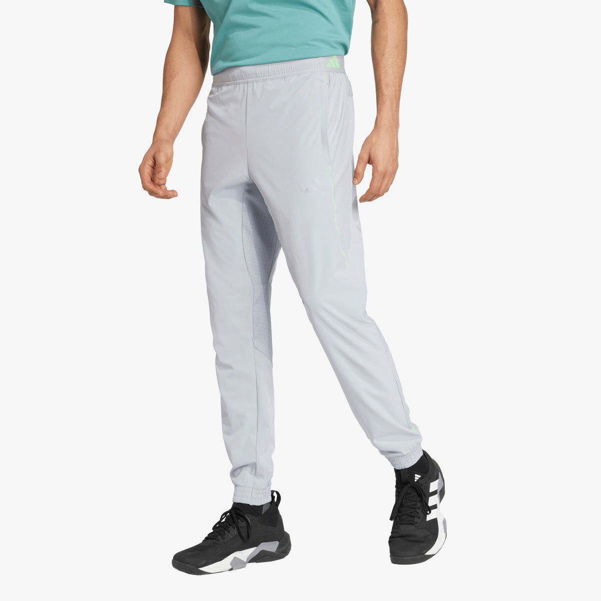 Tepláky adidas Performance Training Woven Pants Šedá | JX0040, 1