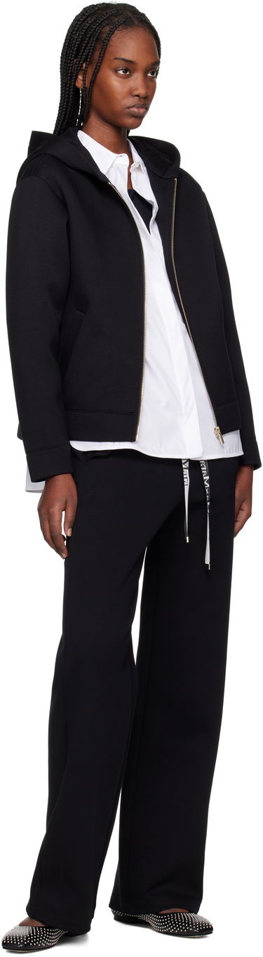 Mikina Max Mara Max Mara Andorra Scuba Hoodie Čierna | 2519911031600, 3