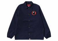 BAPE 30th Anniversary Senjya Fuda Coach Jacket Navy