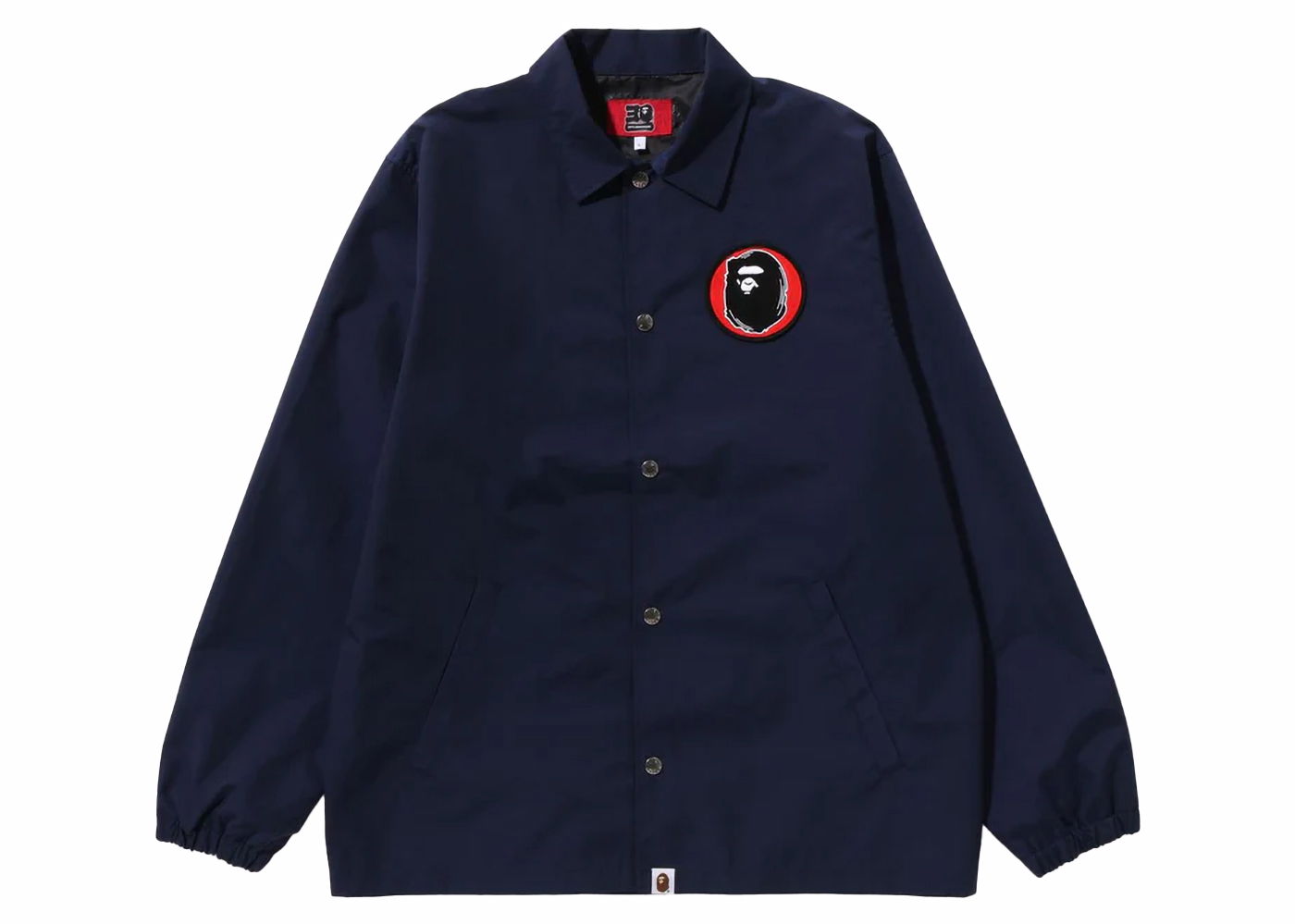 Bunda BAPE BAPE 30th Anniversary Senjya Fuda Coach Jacket Navy Navy | 1J70-140-002, 0