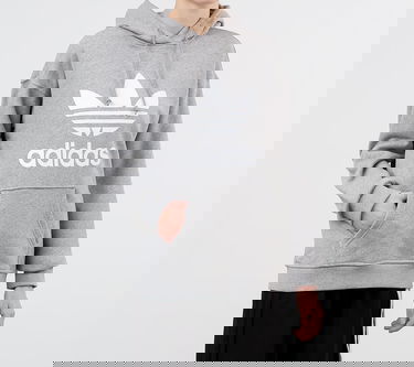 Mikina adidas Originals Trefoil Hoodie Šedá | FM3304, 0