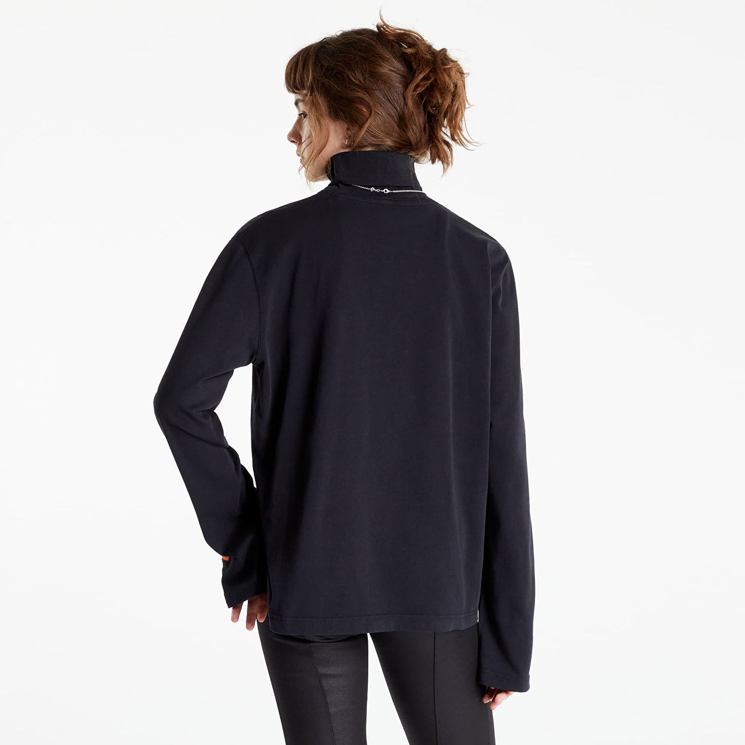 Sveter HERON PRESTON Nf Ctnmb Ls Rollneck Čierna | HMAB027C99JER0011001, 1