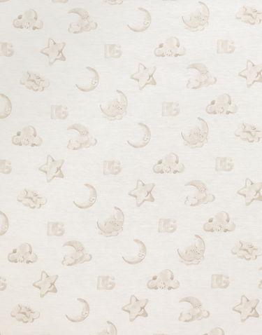 Pyžamo Dolce & Gabbana Dolce & Gabbana Moon And Stars Print Jersey Sleeping Bag Béžová | LNJAG5G7O1OHA5LC, 3