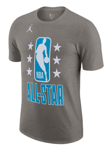 Tričko Jordan All-Star Essential "Kevin Durant Nets" NBA Player Tee Šedá | DH7147-084