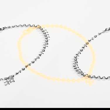 Náhrdelník Off-White Off-White Arrow Ball Chain Necklace Žltá | OWOB13WF25MET0017600, 0