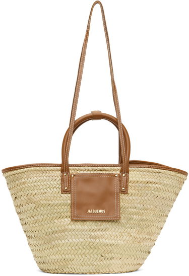 Tote bag Jacquemus Le Raphia 'Le Panier Soli' Tote Bag Béžová | 23E223BA045-3072, 0
