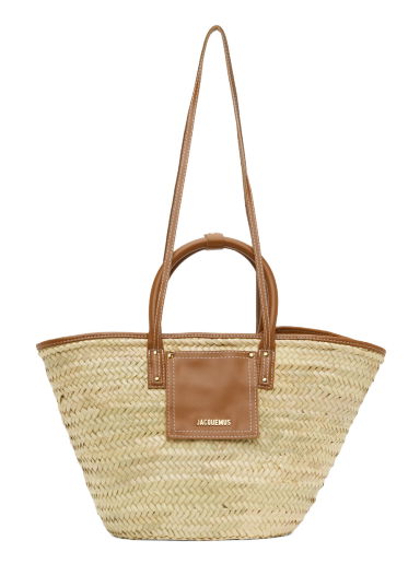 Tote bag Jacquemus Le Raphia 'Le Panier Soli' Tote Bag Béžová | 23E223BA045-3072