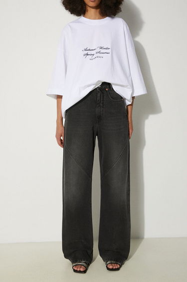 Džínsy Maison Margiela High Waist Jeans Čierna | S62LB0160, 0