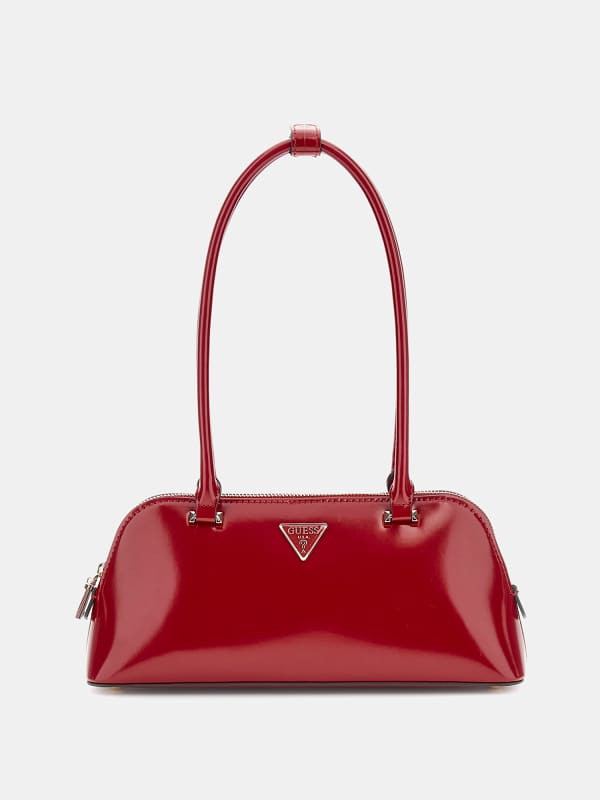 Kabelka GUESS Arnela Patent Shoulder Bag Červená | HWNG9496080, 0