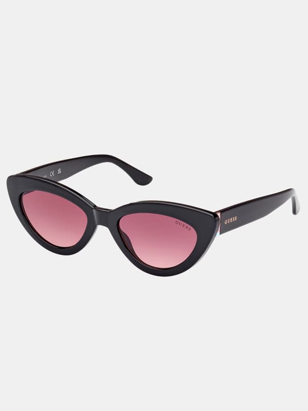 Slnečné okuliare GUESS Cat’s Eye Sunglasses Čierna | GU790552QQQ, 0