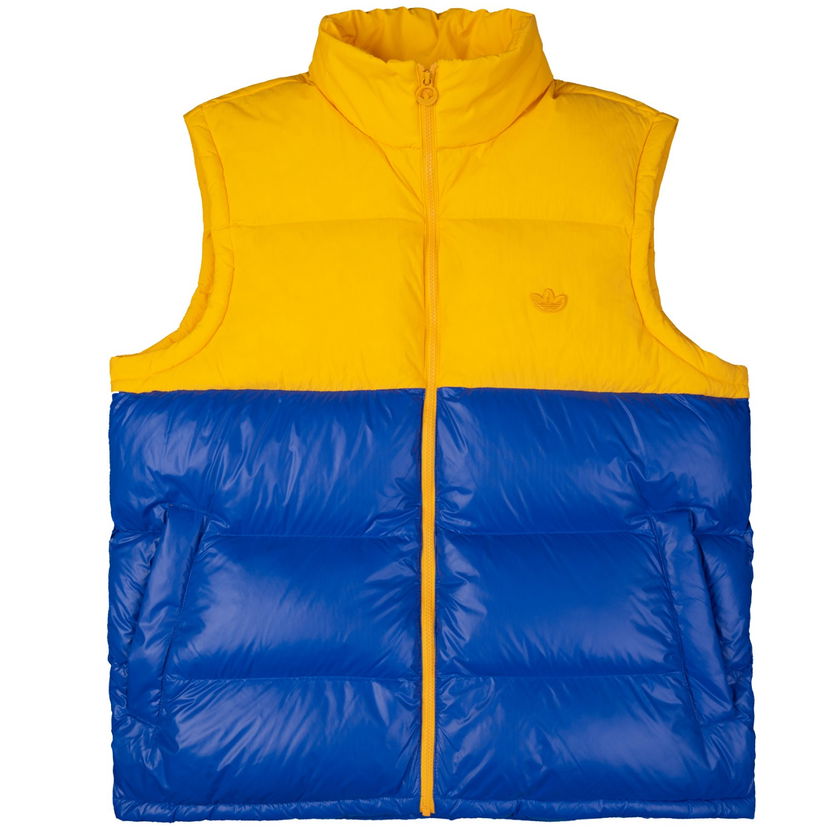 Vesta adidas Originals Yellow & Blue Down Vest Modrá | ge1327