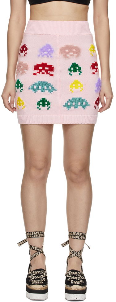 Sukňa Stella McCartney Stella McCartney Gamer Knit Mini Skirt Ružová | 6042883S2328, 0