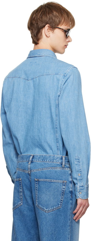 Košeľa Tom Ford TOM FORD Western Denim Shirt Modrá | HDS001-FMC239, 2