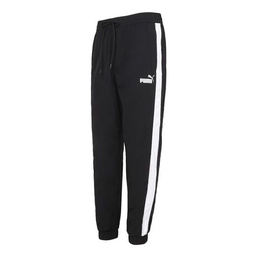 Tepláky Puma Puma Contrast Tricot Pants Čierna | 532560-01