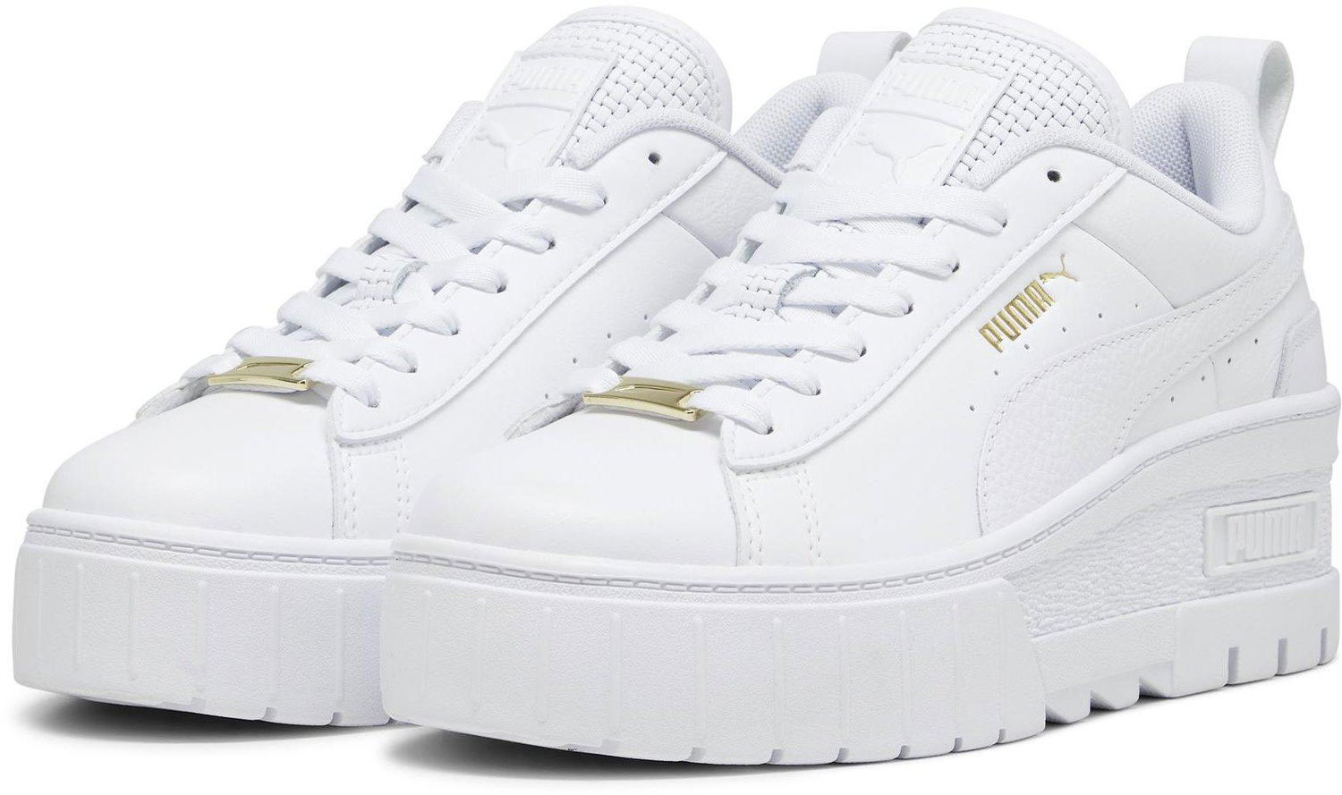Tenisky a topánky Puma Mayze Wedge EOC W Biela | 393089-01, 1