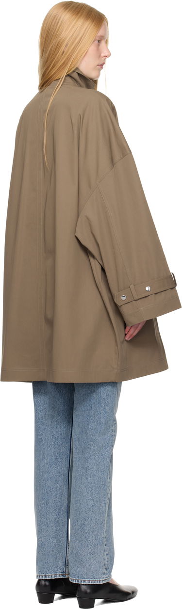 Trenčkot TOTEME TOTEME Oversized Trench Coat Hnedá | 253-WRO0220-FB0490, 2