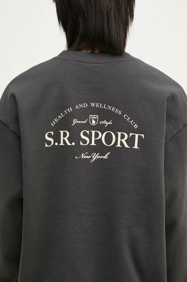 Sveter Sporty & Rich Sporty & Rich Wimbledon Sweatshirt Šedá | ST071512304BA02, 6