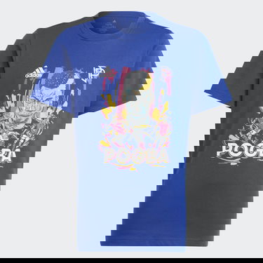 Tričko adidas Originals Pogba Graphic Navy | HY8703, 5