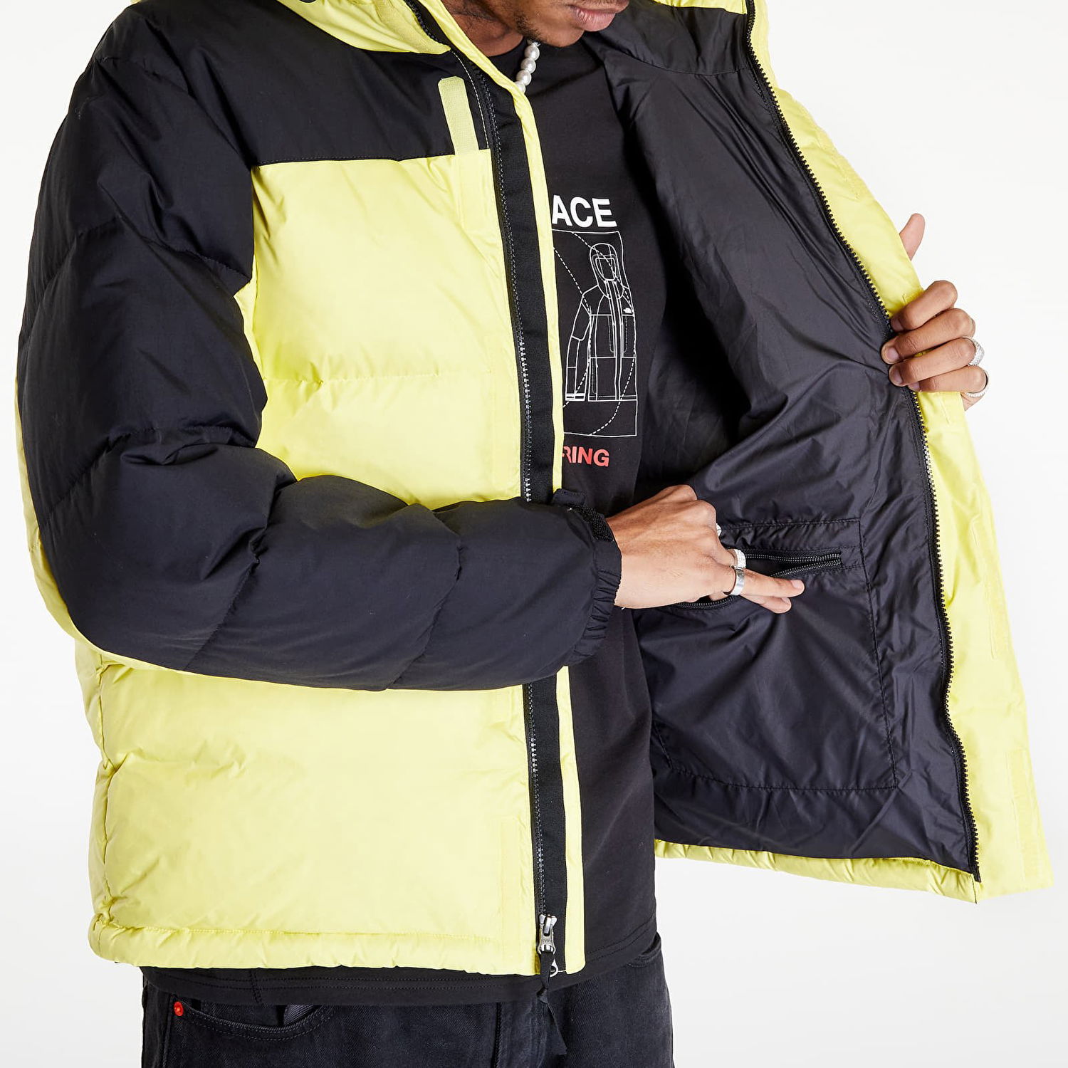 Parka The North Face Himalayan Down Parka Žltá | NF0A4QYX71U1, 1